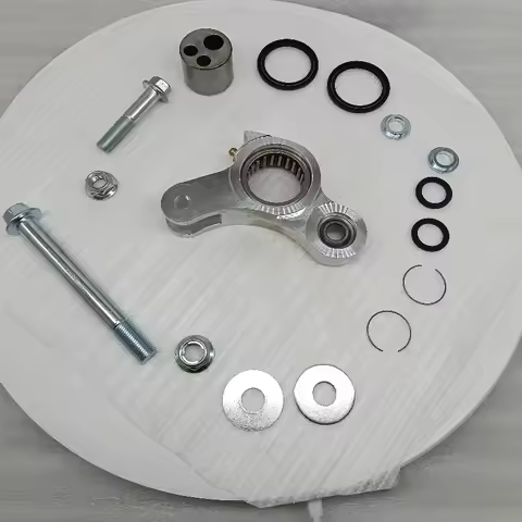 1 Set Motorcycle For Jinan QingQi Tibetan Mastiff QM200GY Rear Damping Rocker Assembly For Suzuki GX