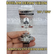 H4 STD VIXION FRONT BULB 3 LEGS DSK BRAND 12V 35W/ H4 VIXION HEADLIGHT/ 3 LEGS