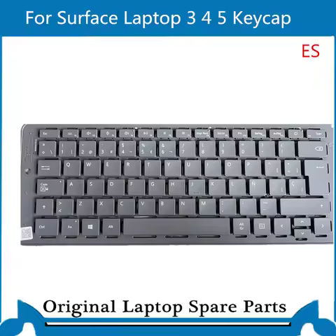 New For Surface Laptop 3 Laptop 4 1872 1873 1868 1950 Keycap 13.5Inch ES Spanish Layout Gray