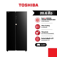 [Pre-oder] TOSHIBA ตู้เย็นหลาย ประตู : ความจุ 20.6 คิว รุ่น GR-RS780WI-PGT(22) As the Picture One