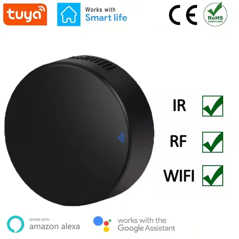 2024 NEW Tuya Smart RF IR Remote Control WiFi Smart Home for Air Conditioner ALL TV LG TV Support Al