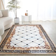 TERBARU Karpet Lantai Bulu Halus & Lembut Permadani Ruang Tamu Ukuran 200x150cm Bermotif Modern Teba