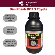 Toyota Brake Fluid - Genuine Toyota Dot 3 Brake Fluid Capacity 500ML