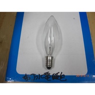 ((E12 Head 2W/15W/40W) (E14 Head/E27 25W/40W/60W) Sharp Clear Bulb Salt Lamp Tungsten