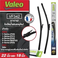 Front Wiper Blade Valeo European Car Vf342 (574742) 22 And 18 Inches BMW 1-Series F20 F21/ 2-Series 