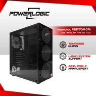 POWERLOGIC Agile Peryton G7A Micro-ATX PC Case Black