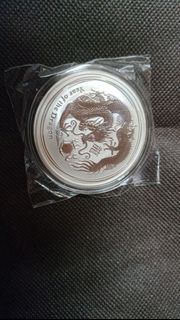 2012年澳洲龍年銀幣 999銀