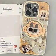 casing realme c15 casing realme 12x 5g realme 12x 5g casing Cute Taiyaki Minced Beans Magnetic Appli