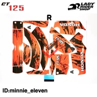 STICKER KIT Color Set For HONDA CT125 Of MotionJ Available In 5 Colors.