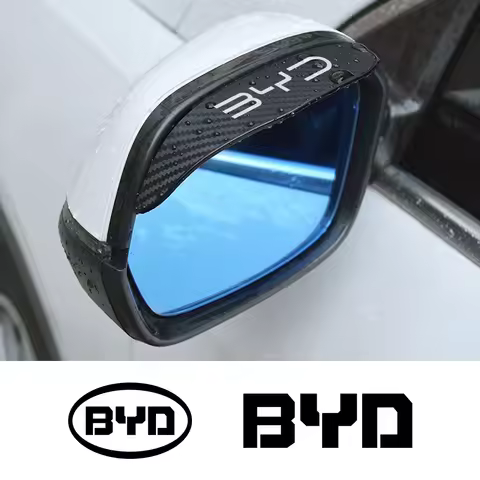 Car Rearview Mirror Rain Eyebrow For BYD Tang F3 E6 Atto 3 Yuan Plus Song Max F0 G3 I3 Ea1 Dmi F3 2d
