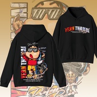 Hoodie Long-Sleeved Hooded Shirt Crayon Shin-Chan Pattern New Design For Men