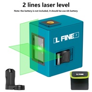 Lfine Laser Level 2 Lines Cross Green Level Laser Horizontal Vertical Nivel Laser automatic  360°Sel