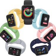 Silicone Smart Watch For Kids Heart Rate Monitor Boy Girls Fitness Tracker Waterproof Smart Bracelet Kids Smart Watch 20
