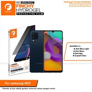 Finchy anti-scratch Samsung galaxy M22 Hydrogel Premium Screen Protector - Front