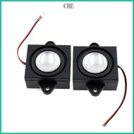 CRE 2PCS 4Ohm 5Watt Speaker 4ohm 5W Loundspeaker Speaker 2Pin Terminals