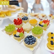 {JOEY Dessert Platter} Party Box Assorted Fruit Tarts Big | Box of 9