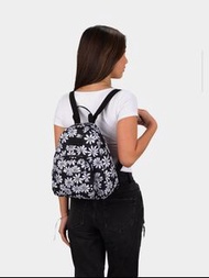 可愛又實用❤️ Jansport 迷你 背囊 HALF PINT PUNK PANSIES BLACK ✨️正品✅️  韓國直送