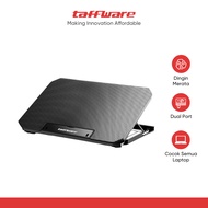 Taffware Laptop Cooling Pad USB Cooling Fan 2 Fan 17 Inch - Q100