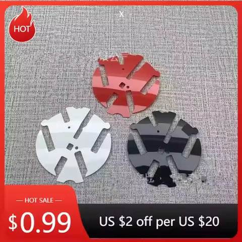 2025 Polo Golf MK6 7 8 Passat B6 Hub Caps 1pcs 110mm black/red/white Car Rear logo background For Go