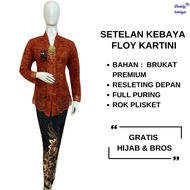 Kartini Kebaya COD Floy Kebaya Set FREE HIAJB AND BROS II Latest Modern Tunic Kebaya II Brocade Keba