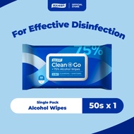 [$0.66 | 6.6 Deals] Alcean 75% Classic Alcohol Wipes - 50's x 1 Packs (Expiry: 12/12/2026)