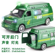 Ambulance Inertial Sound Light Can Open Door Children's Toys First Ambulance Model Car
