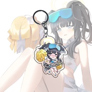 GANTUNGAN Blue Archive Nekozuka Hibiki Keychain - Key Chain - Hp strap - Pinch strap - Hp Hanger - Souvenir - Ganci Anime - Game - Keychain