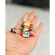 Squirrel mouse imitation H1 3.8cm weighs 7.5-14g, equipped with cast lead, high blade gap