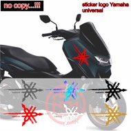 YAMAHA UNIVERSAL LOGO STICKER ORACAL MATERIAL 651
