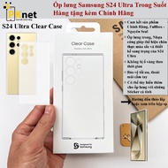 Genuine Samsung S24 Ultra Case, S24 Ultra Clear Case, free gift with full box, original seal