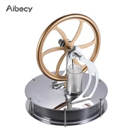 Aibecy ต่ำอุณหภูมิ Stirling เครื่องยนต์ชุดความร้อนไอน้ำของเล่นเพื่อการศึกษาของตกแต่งงานปาร์ตี้