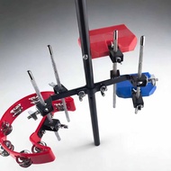 [perfeclanwv] Cowbells Cymbal Clamp Drum Set Extension Stand Percussion Instrument Accessories