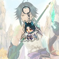 GANTUNGAN Xiao 0X Genshin Impact Keychain - Game - Keychain - Anime