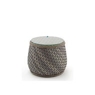 BUNISE Outdoor Rattan Sofa Set P3403 - โซฟา & โต๊ะทรงกลม สไตล์สแกนดิเนเวียนมินิมอล กันแดดกันฝน เหมาะ