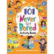 101 NEVER GET BORED ACTIVITY BOOK AGE 6 + (ORANGE)