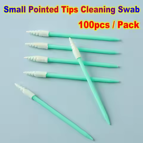 Small Pointed Tips Sponge Cleaning Swab Foam Swabs Qtips Electronic Clean Solvent Stick Q-Tip for PC