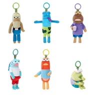 Spot Bichi Burger Residents Blind Box Plush Doll Backpack Cute Pendant Fashion Couple Gift
