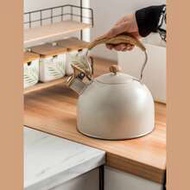 2.5 L Stainless Steel Whistling Tea Kettle, Tea Kettle For Stove Top, Loud Whistling Kettle For Boil