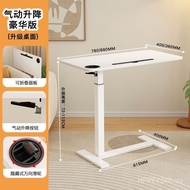 Computer Desk Liftable Foldable Bedside Table Learning Lift Table Solid Wood Table Pneumatic Small A