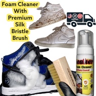 Shoe care Sneaker Cleaning kit shoes foam cuci kasut pencuci care sepatu combo brush buih premium wi