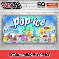 Cetak Spanduk Pop Ice Viral