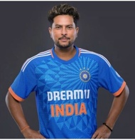 India Jersey Cricket Shirt 2024 Team T20 Shirt IPL ODI, World Cup Jersey US