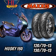 Tayar WMoto Husky 150 Maxxis Tires120/70-13 & 130/70-13 Victra S98St Tyre combo