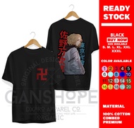 BAJU KAOS MIKEY MANJI TOKYO REVENGERS TOKYO MANJIRO BAJU ANIME MIKEY MANJIRO SANO TOKYO MANJI GANG