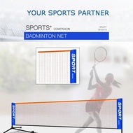 【Great Selection】 Portable Pickleball Net Badminton Net Indoor Outdoor Multi-Sport Pickleball Net We