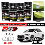 Audi Q3 Touch Up Paint Combo Set DIY Scratch Removal Calar Kereta Repair Kit Aikka