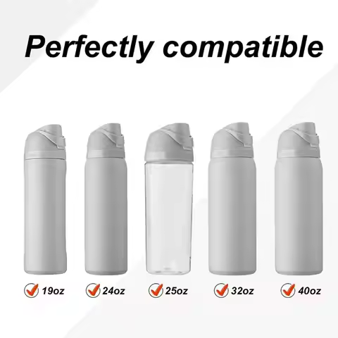 Premium-Leak-Proof For Silicone Replacement Stoppers 4Pcs- For Owala Freesip For Water Bottle Seals