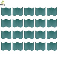 JM 20 pieces of landscape edge leaf spoon hand rake garden edge interlocking lawn edge plastic lands