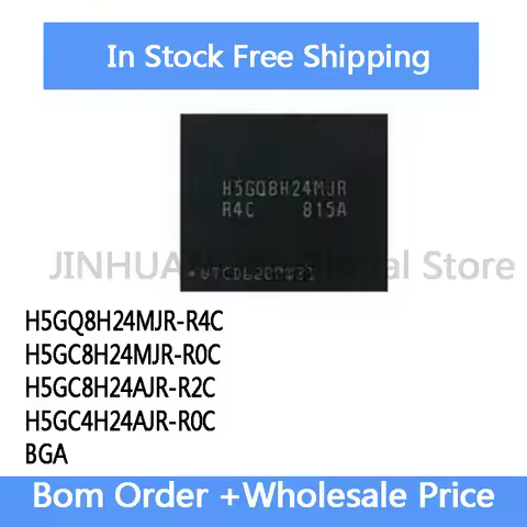 1Piece H5GQ8H24MJR-R4C H5GQ8H24MJR H5GC8H24MJR-R0C H5GC8H24MJR H5GC8H24AJR-R2C H5GC8H24AJR H5GC4H24A