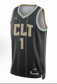 NBA Charlotte Hornets Lamelo Ball Jersey三球城市版限定球衣